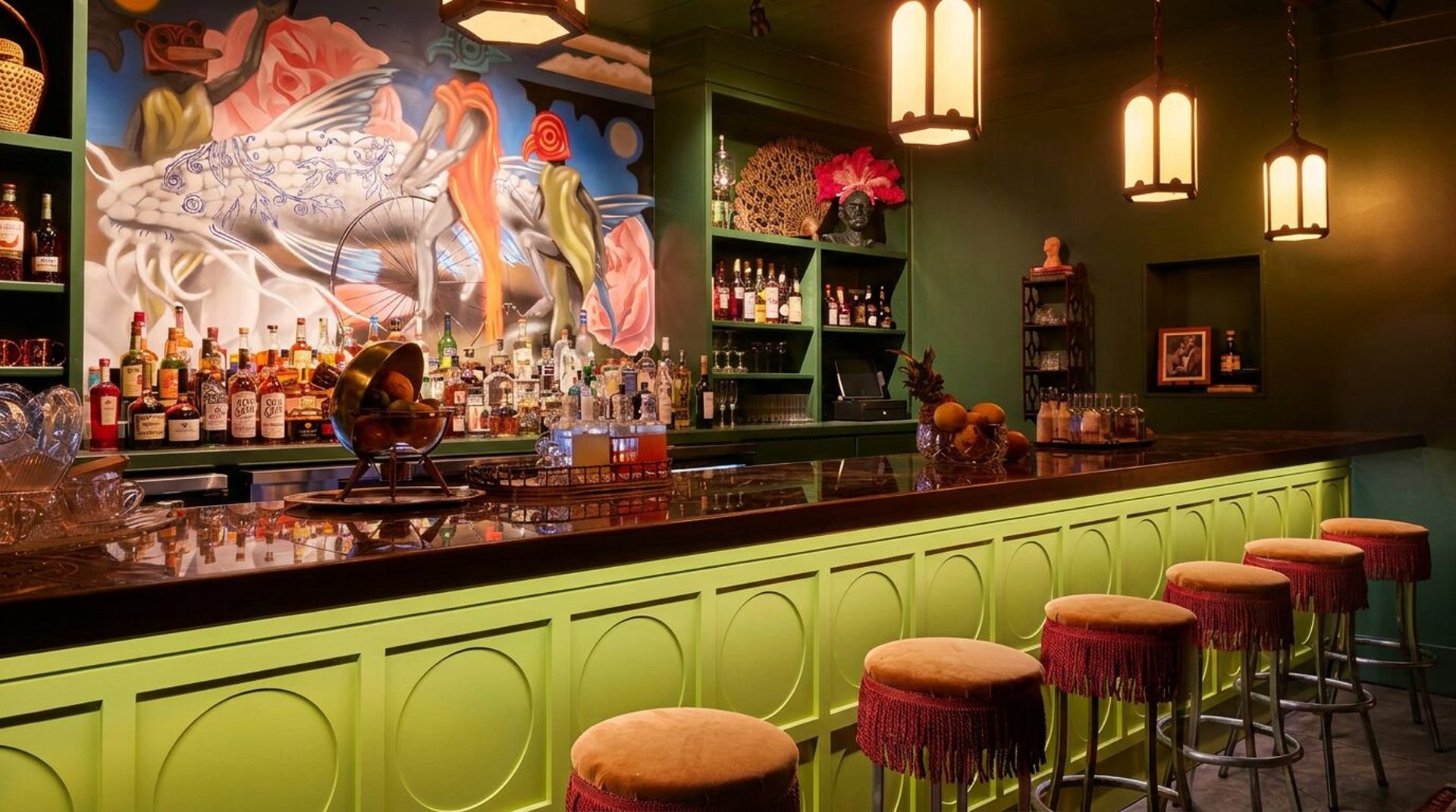 The bar
