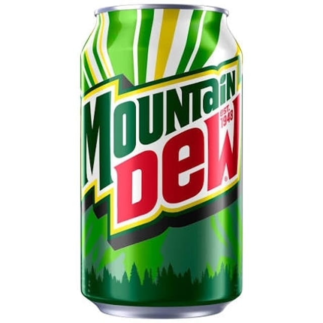 Mountain Dew - 12 oz Can.