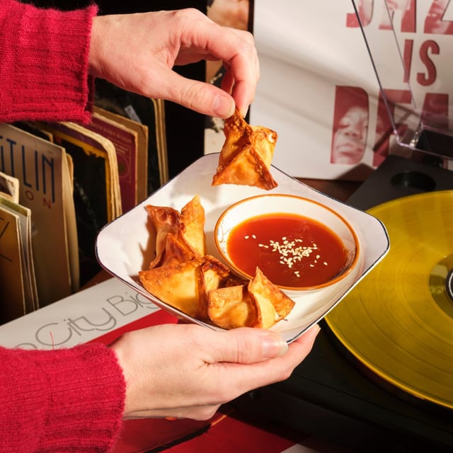 Crab Rangoon.
