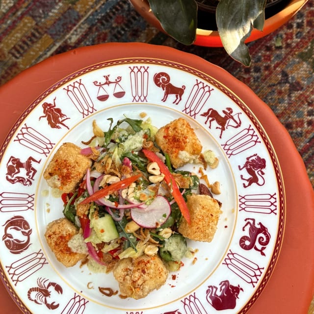 Nuoc Cham Fried Tofu Salad.
